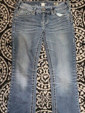 2000s Silver Aiko Bootcut Jeans